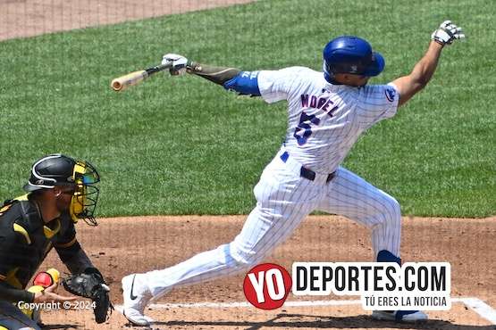 Christopher Morel rompió el sin hit ni carrera a los Piratas de Pittsburgh.