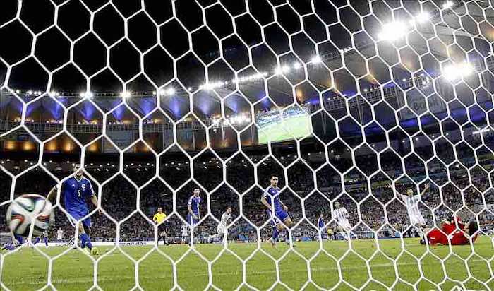 El gol de Messi en el Argentina-Bosnia provocó 236.000 tuits en un minuto. EFE