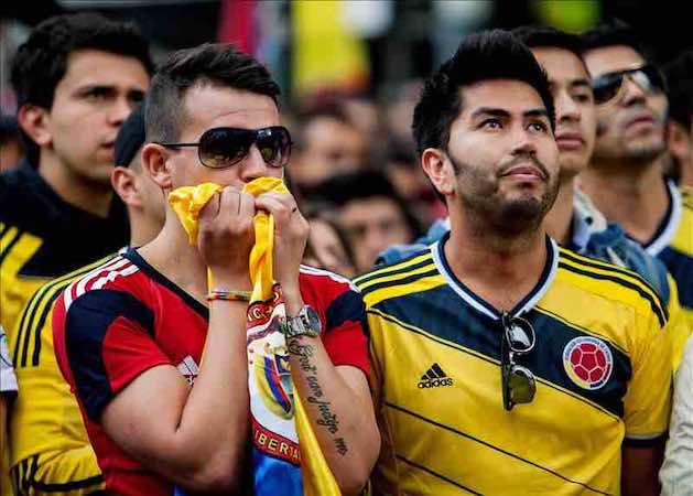 Incidentes tras el partido con Brasil dejan en Colombia un muerto y 4.340 riñas. EFE