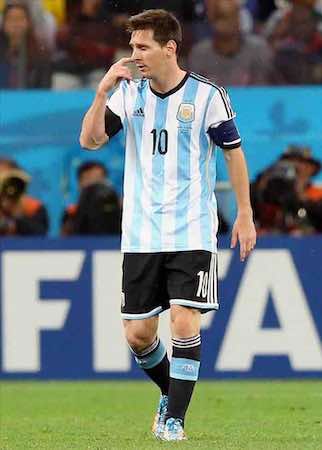 "No me interesa el premio. No me importa nada", dijo Lionel Messi. EFE