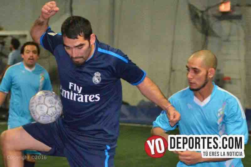Salamanca contra La Mangana en Fuerza Latina Soccer League