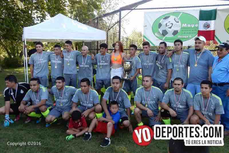 Deportivo Maya es el campeón de la 5 de Mayo Soccer League