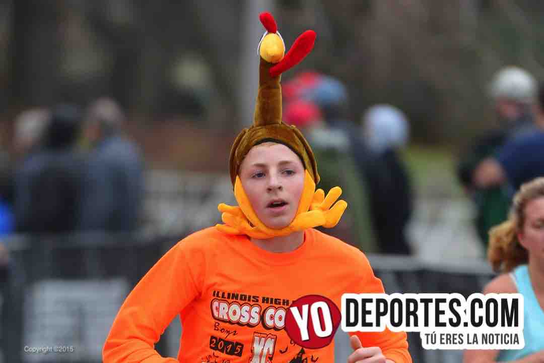 8 mil atletas en el Día de dar Gracias Turkey Day Run Chicago 8K/5K