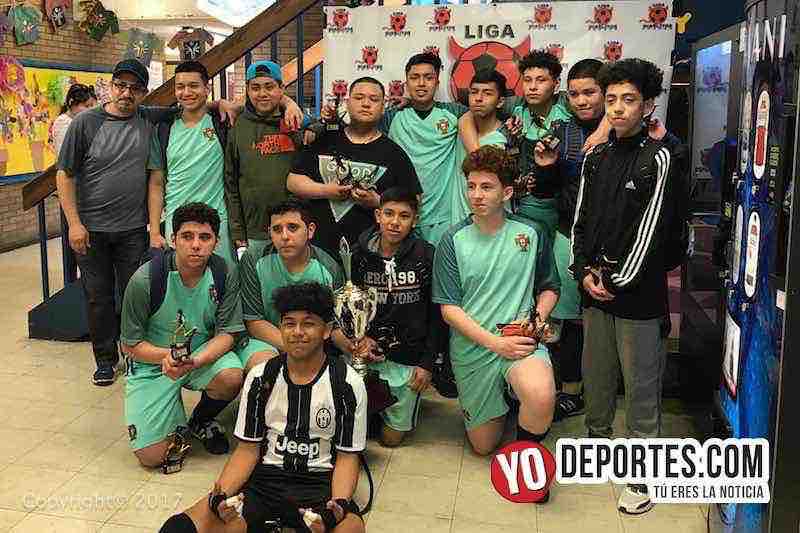 Gladiadores campeones U15 de la Liga Diablitos