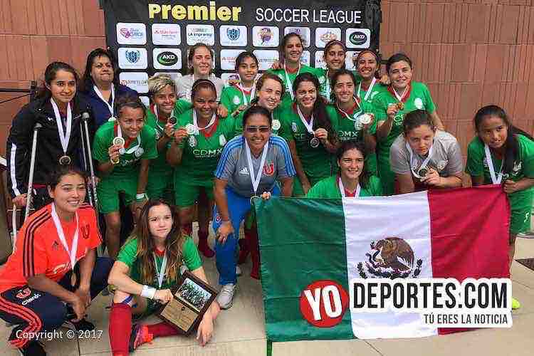 Ciudad de México campeonas del Torneo Internacional Premier en Chicago