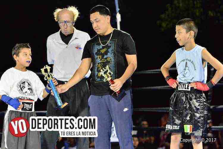 Chris Figuera vs. Romeo Andrade Harrison Park Boxing Show