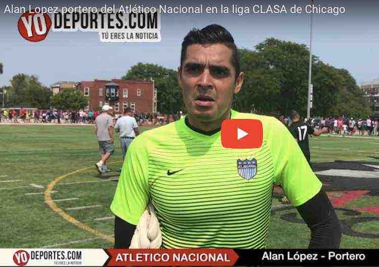 Entrevista con Alan López portero del Nacional rumbo a la semifinal de CLASA