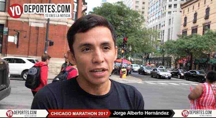 Ganador del Maratón de Monterrey Jorge Alberto Hernández corre el domingo en Chicago