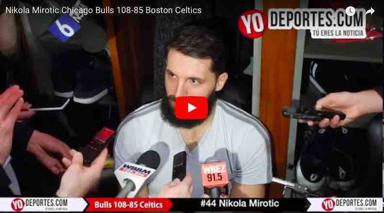 ¡Sorpresa! los Bulls derrotan a los líderes Celtics de Boston y dejan el sótano