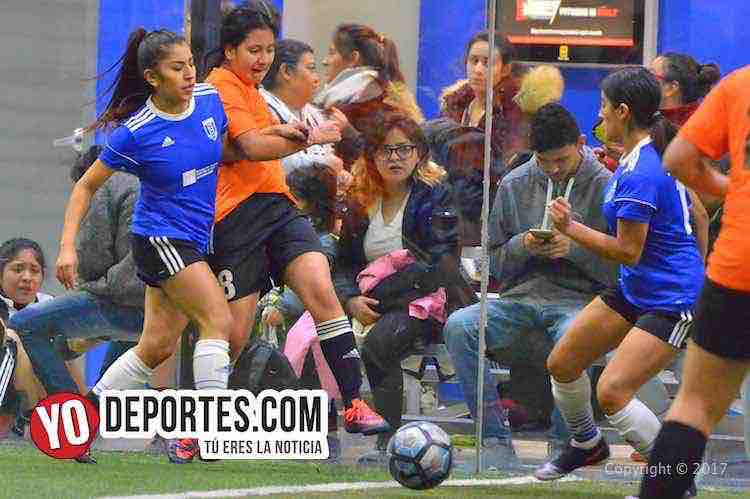 Real Michoacán le gana al Nacional FC en la Champions Femenil de Chicago