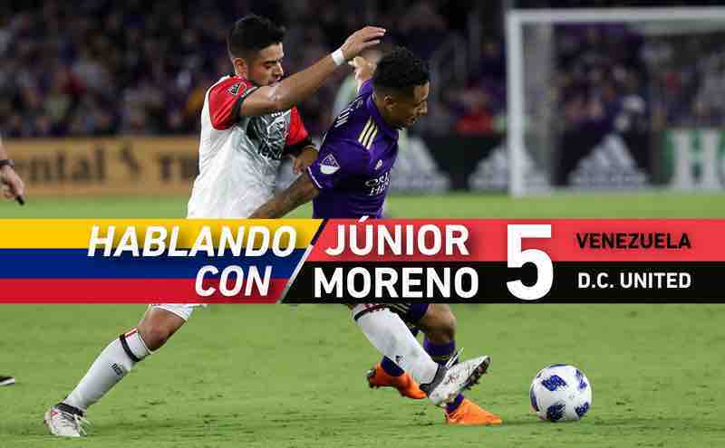 Entrevista con Junior Moreno un venezolano en la MLS