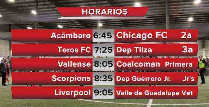 Chicago Soccer y Deportivo Guerrero en horario estelar de la Champions