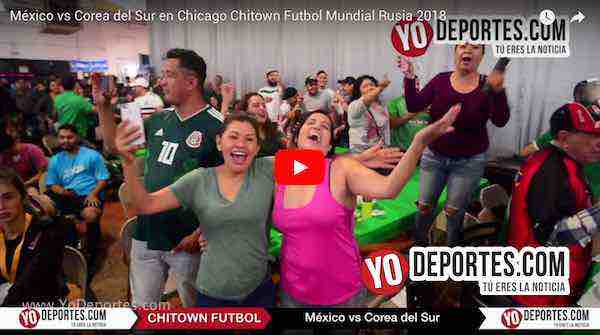 México derrota a Corea y en Chitown volvió a sonar El Rey