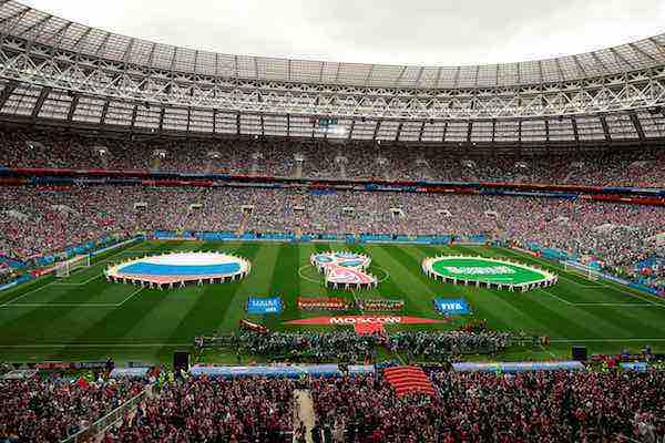 Arranca el Mundial de Futbol 2018 con la ceremonia de inauguración