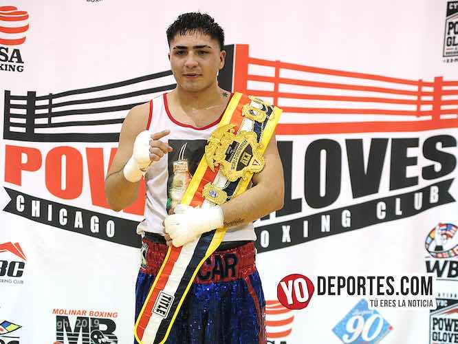 Oscar Ochoa clausura los Power Gloves con triunfo en las 178 libras