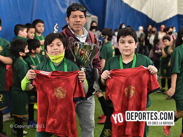 Ronaldo y Omar hacen campeones a los Dragones en la Douglas Kids