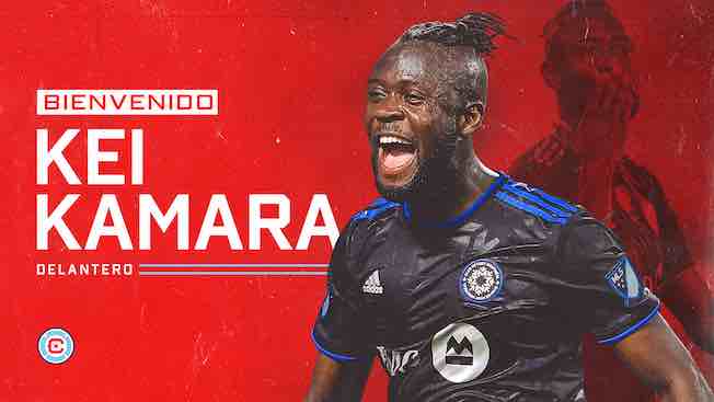 Chicago Fire FC adquiere al delantero Kei Kamara del CF Montréal