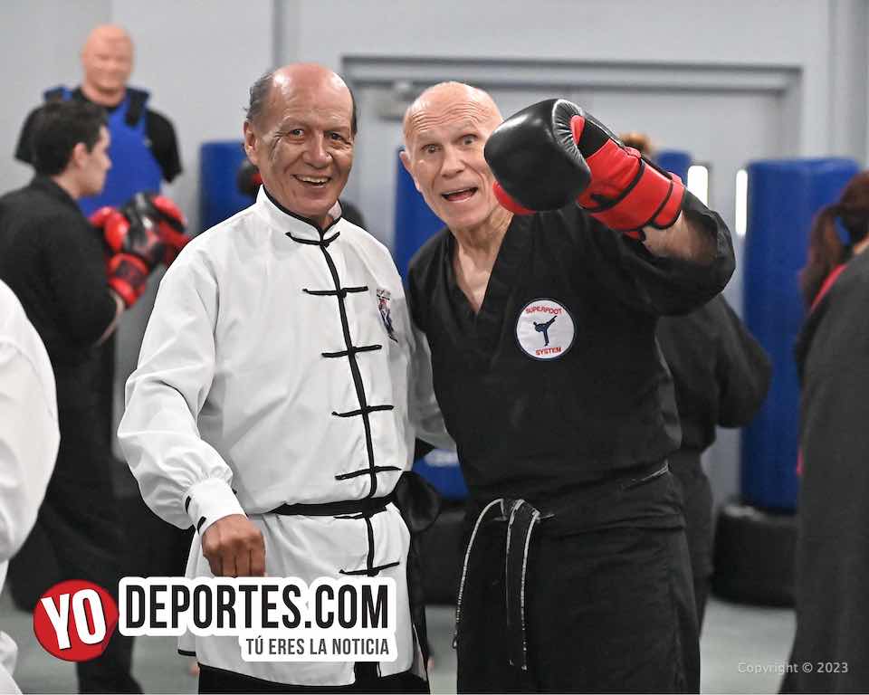 Blas Hernández y Bill Wallace derraman sabiduría en seminario de artes marciales