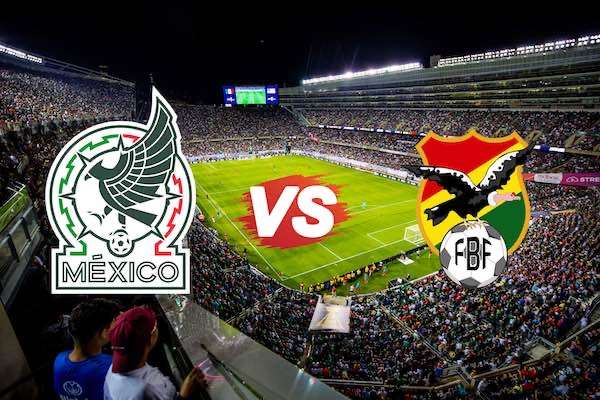México contra Bolivia en el Soldier Field viernes 31 de mayo