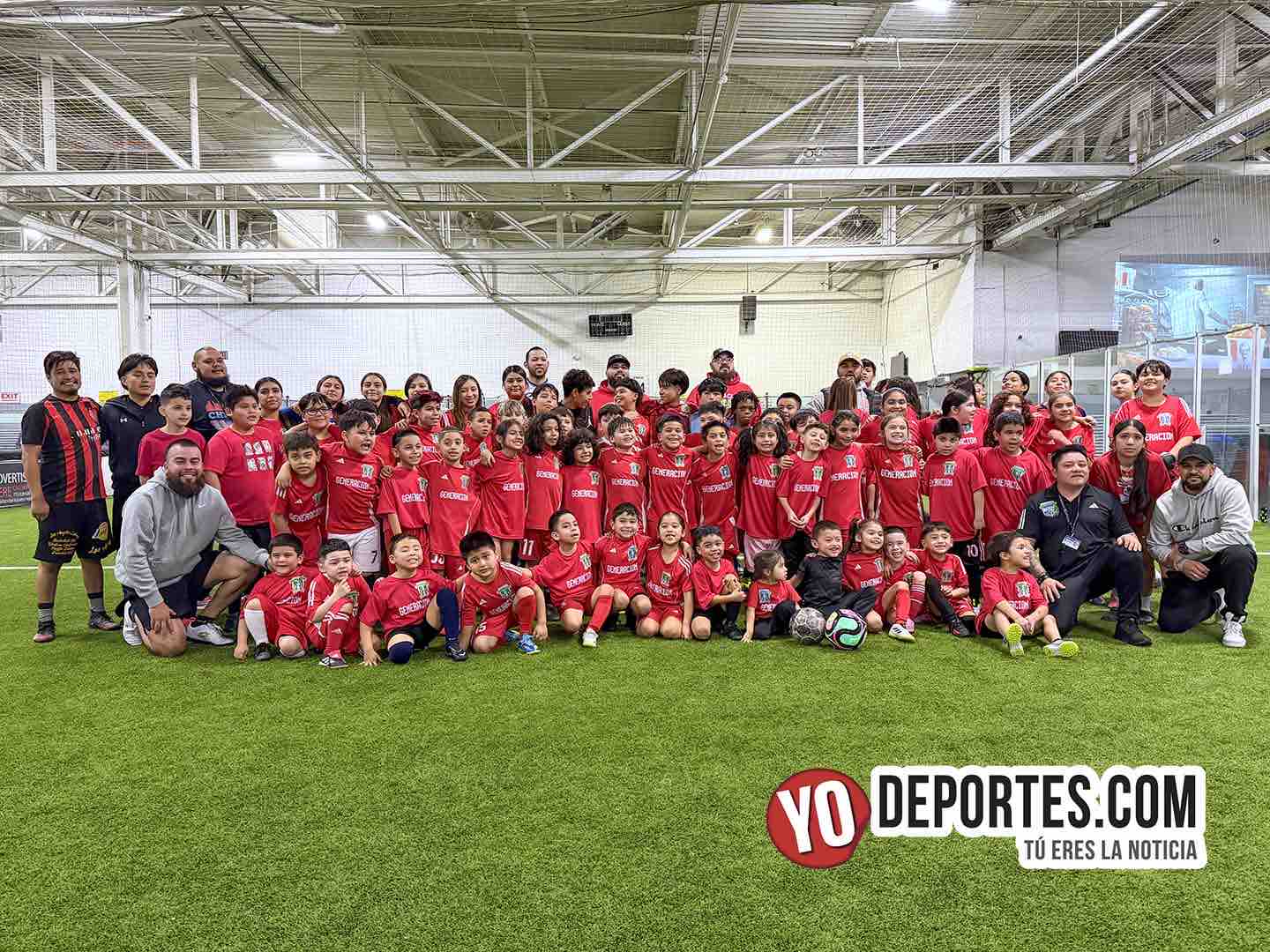 Club Generación la Cantera de los niños y niñas futbolistas en Melrose Park y Chicago